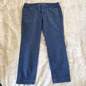 Old navy Chambray Pixie Pants